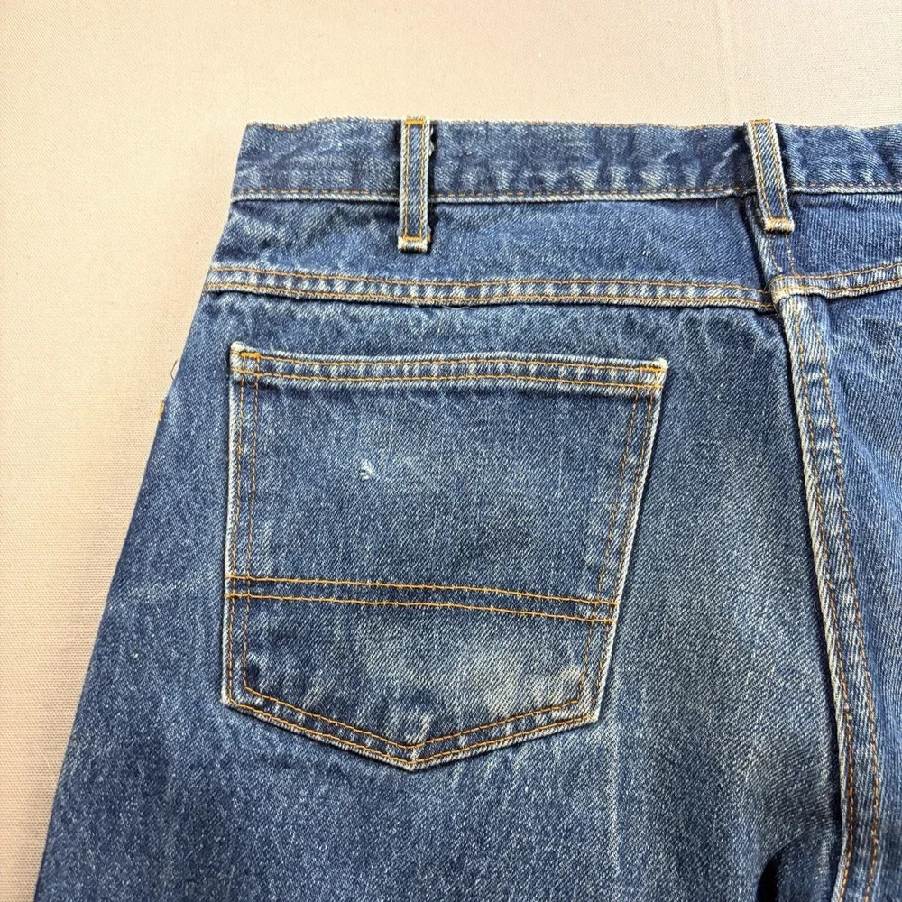 Dickies Jeans Mens 38x30 Blue Denim Relaxed Fit Straight Leg Work Pants